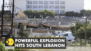 Lebanon: 1 killed, several injured in a powerful explosion| Two-stories building demolished in blast