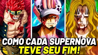 ENTENDA COMO CADA SUPERNOVA FOI MORTO/DERROTADO EM ONE PIECE - HISTÓRIA COMPLETA