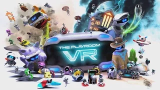 The Playroom PS4 VR Gameplay Walkthrough HD - Monster Escape, Cat and Mouse & Ghost House - Part 1