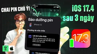 Đánh giá iOS 17.4 sau 3 ngày: Anh em chai pin chú ý; chơi Game mà nóng hơn!