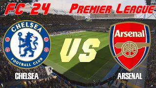 FC 24 | 23/24 Premier League | Simulation | Chelsea vs Arsenal | Full Match