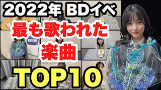 【ハロプロ】2022年バースデーイベントで歌われた楽曲TOP10