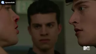 Teen Wolf 6x14 'Face To Faceless' Gabe and Nolan try to make Liam Shift *Full Scene*