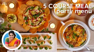 5 Course Meal I Party Menu I Dinner Table Layout I कैसे बनाएं 5 कोर्स मील I Pankaj Bhadouria