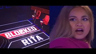 Rita Ora does the DIRTIEST BLOCK in voice history!!!