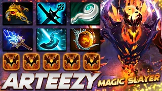 Arteezy Shadow Fiend Magic Slayer - Dota 2 Pro Gameplay [Watch & Learn]