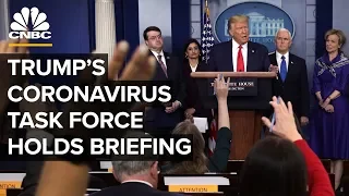 Trump's coronavirus task force holds briefing as US cases cross 14,000 - 3/20/2020