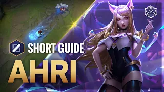 4 Minute Guide to Ahri Mid | Mobalytics Short Guides