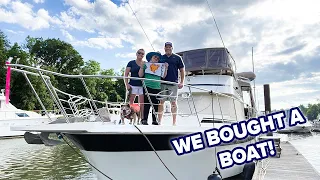 WE BOUGHT A BOAT! Starting Our Journey On America's Great Loop! | Ep. 1