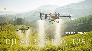 Introducing the future of farming: the New DJI AGRAS T50 and T25 Drones! #dji #agriculture #drones