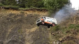 Cars fly on the Fourth of July