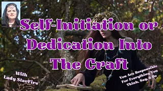 Witchy Tips - Self-Initiation or Dedication Into the Craft #witch #magic #witchcraft #pagan