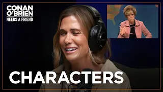 Kristen Wiig Based An "SNL" Character Off A Stranger On A Plane | Conan O'Brien Needs A Friend