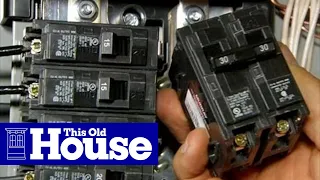 How to Upgrade an Electrical Panel to 200-Amp Service (Part 2) | This Old House