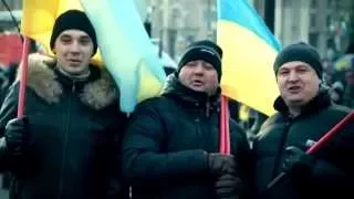 Euromaidan Sings Anti-Government Songs, Feb 17 2014