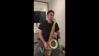 Saxophonist Sam Dillon playing The Nexus Select Tenor