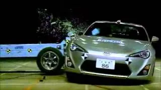 Crash Test 2012 - Toyota 86 GT / Subaru BRZ /  Scion FRS  (Side Impact) JNCAP