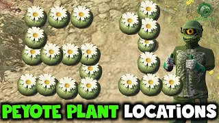 *UPDATED* All 51 Land Peyote Plant Locations (GTA Online)