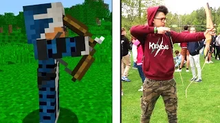 FACCIO I GIOCHI DI MINECRAFT NELLA VITA REALE (VLOG)