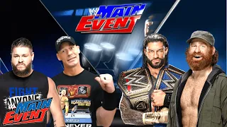 WWE 2K22 - John Cena & Kevin Owens VS Roman Reigns & Sami Zayn - TAG TEAM - MAIN EVENT MATCH