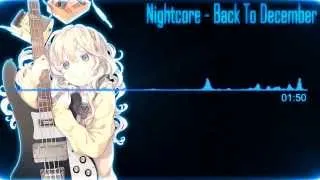 Nightcore - Back To December