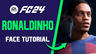 RONALDINHO | Face Tutorial - EA FC 24