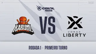 CBLOL Academy 2021: 2ª Etapa - Fase de Pontos | KBM Academy x VRX Academy (1º Turno)