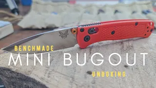 Mini Bugout Unboxing & First Impressions - My First Benchmade!