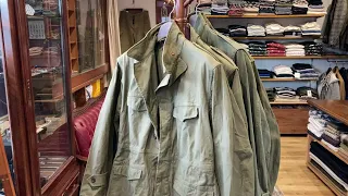 Vintage / FRENCH ARMY M47 MILITARY FIELD JACKET 4種 (洗濯、天日干し済)