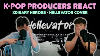 Musicians react & review ♡ Xdinary Heroes - Hellevator Cover