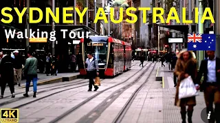 SYDNEY AUSTRALIA CBD Walking Tour | 4K HDR