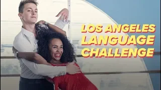 SPEAKING 4 LANGUAGES IN LOS ANGELES (short film) | DamonAndJo