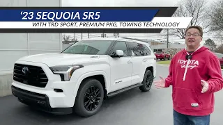 2023 Sequoia SR5 LOADED - TRD Sport, Premium, Towing Technology!