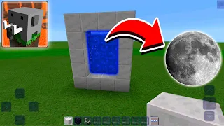 How to Make a Portal To The MOON DIMENSION in Craftsman Building Craft