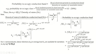 Fermi Level in extrinsic semiconductors