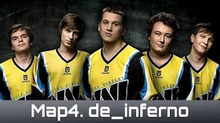 NaVi 2010 vs Стримеры. Тимспик (teamspeak) 4 карта. CS 1.6 de_inferno