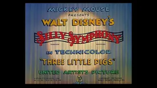 "THREE LITTLE PIGS" - WALT DISNEY'S SILLY SYMPHONY (MICKEY MOUSE  PRESENTS)