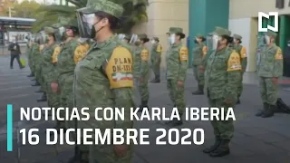 Las Noticias con Karla Iberia - Programa Completo: 16 de Diciembre 2020