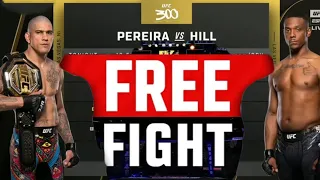 UFC 300: Alex Pereira vs Jamal Hill - April 13, 2024 Full Fight Highlights