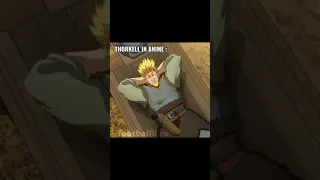 Thorkell in Anime vs. Manga | #vinlandsaga #vinlandsagaseason2 #anime #shorts #manga