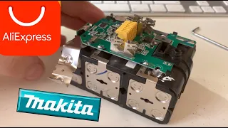 OPENING BATTERIES WITH ALIEXPRESS MAKITA 18V What capacity!