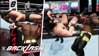 WWE 2K20 SIMULATION: Drew McIntyre vs Bobby Lashley | Backlash 2020 HIGHLIGHTS