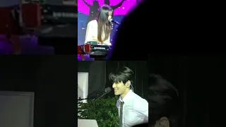 Cha Eun Woo and Mun Ka Young Playing Piano and Singing for Fan Meeting #truebeauty #shinshincouple