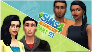 Let's Play the Sims 4 Get to Work (Part 21) First Day at the Hospital