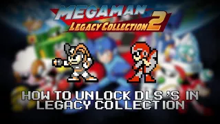 Mega Man Legacy Collection 2 - How To Unlock Bass & Protoman