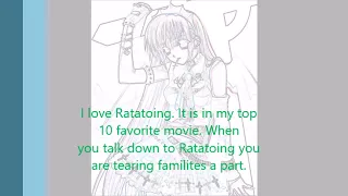 Ratatoing is a good movie. - Small Rant