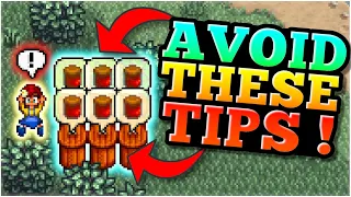 11 Terrible Stardew Valley Tips You Should Avoid [ these tips are bad ]