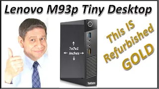 Lenovo m93p “Tiny” Desktop PC: Opening, Setup and Performance Review