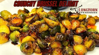 Recreating Longhorn's Crispy Brussel Sprouts in an Air-Fryer: You Won't Believe the Crunch!