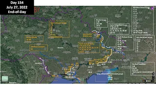 Ukraine: military situation update with maps, July 27, 2022